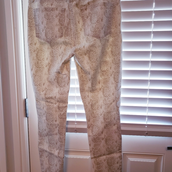 Paige Hoxton Sonoran Snake Print Jeans - Picture 3 of 5